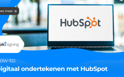 How-to: Digitaal ondertekenen met HubSpot