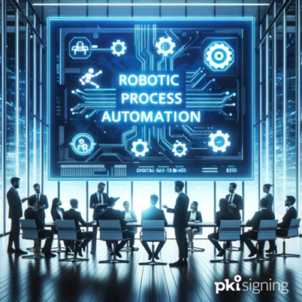 Procesrobotisering: bedrijfsprocessen versnellen met digitale ondertekening