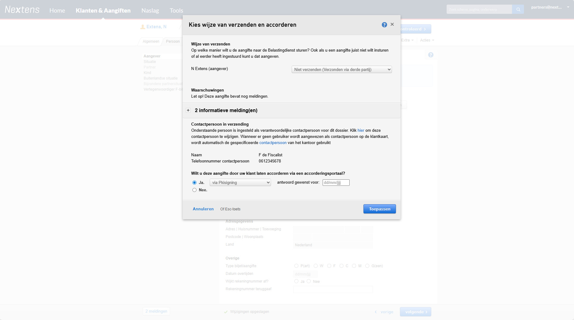 Aangifte_Nextens-screenshot-2 Aangifte ondertekenen goedkeuren nextens